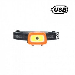 Asalite 3W CREE Lanterna frontal? LED + 3 buc Baterii AAA Lanterne de lucru 390354 Asalite