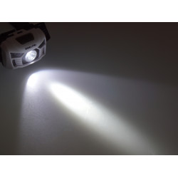 Asalite cu acumlator 3W Lanterna LED frontal? cu senzor (Alb)