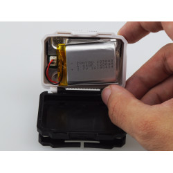 Asalite cu acumlator 3W Lanterna LED frontal? cu senzor (Alb)