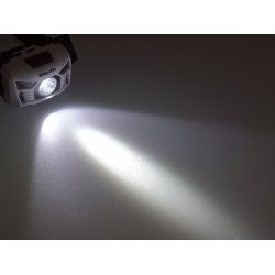 Asalite cu acumlator 3W Lanterna LED frontal? cu senzor (Alb)