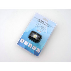 Asalite cu acumlator 3W Lanterna LED frontal? cu senzor (Negru)