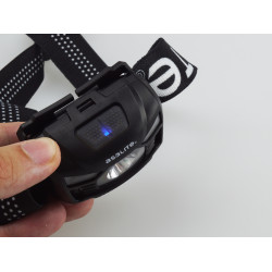 Asalite cu acumlator 3W Lanterna LED frontal? cu senzor (Negru)