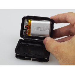 Asalite cu acumlator 3W Lanterna LED frontal? cu senzor (Negru)