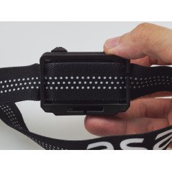 Asalite cu acumlator 3W Lanterna LED frontal? cu senzor (Negru)