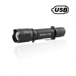 Asalite cu acumulator 5W Lampa LED cu func?ie de zoom Lanterne LED Camping 390354 Asalite