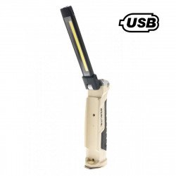 Asalite cu acumulator 6W+1W Lampa de lucru LED Portabil rezitent la ulei