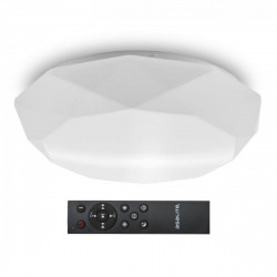 Asalite LED 48W 3-4-6.5K Plafoniera Tip Diamant cu Stele+Telecomanda Liza Plafoniere LED 390354 Asalite