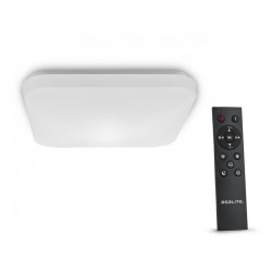 Asalite LED 48W 3-4-6.5K Plafoniera Tip Patrat cu Stele+Telecomanda Liza Plafoniere LED 0 Asalite