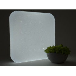 Asalite LED 48W 3-4-6.5K Plafoniera Tip Patrat cu Stele+Telecomanda Liza