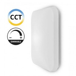 Asalite LED 48W 3-4-6.5K Plafoniera Tip Patrat cu Stele+Telecomanda Liza Plafoniere LED 0 Asalite