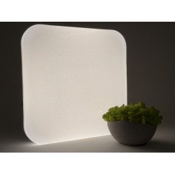 Asalite LED 48W 3-4-6.5K Plafoniera Tip Patrat cu Stele+Telecomanda Liza