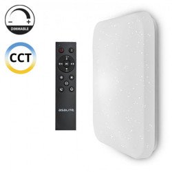 Asalite LED 72W 3-4-6.5K Plafoniera Tip P?trat cu Stele+Telecomanda Emma Plafoniere LED 0 Asalite