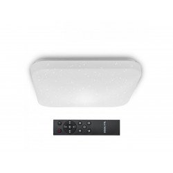 Asalite LED 72W 3-4-6.5K Plafoniera Tip P?trat cu Stele+Telecomanda Emma