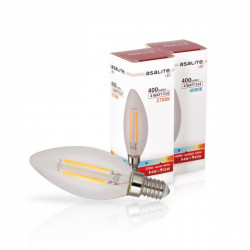 Asalite E14 4W Bec LED Filament 4000K 400 Lumen Becuri Speciale 390354 Asalite