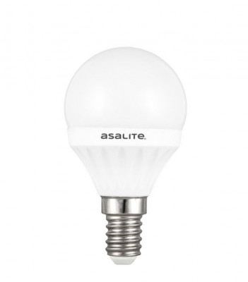 Asalite E14 5W G45 Bec LED Tip Glob mic 3000K 410 Lumen