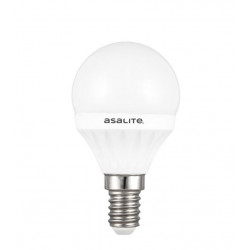 Asalite E14 5W G45 Bec LED Tip Glob mic 3000K 410 Lumen Becuri LED 390354 Asalite