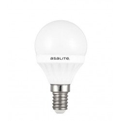 Asalite E14 5W G45 Bec LED Tip Glob mic 3000K 410 Lumen Becuri LED 390354 Asalite