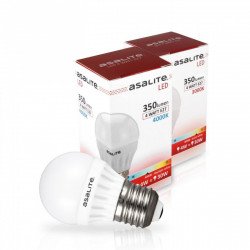 Asalite E27 4W G45 Tip Glob mic 3000K 350 Lumen