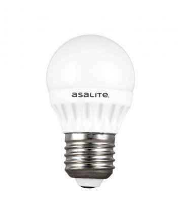 Asalite E27 6W G45 Tip Glob mic 3000K 510 Lumen