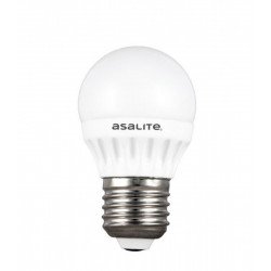 Asalite E27 6W G45 Tip Glob mic 3000K 510 Lumen