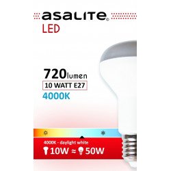 Asalite E27 R63 10W Bec LED 4000K 720 Lumen Becuri LED 390354 Asalite