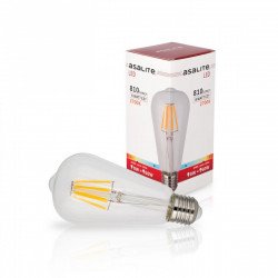 Asalite E27 ST64 8W Bec LED cu Filament 2700K 810 Lumen Becuri LED 390354 Asalite