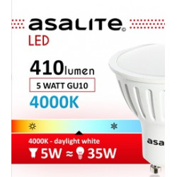 Asalite GU10 5W Bec LED 4000K 410 Lumen Becuri LED 390354 Asalite