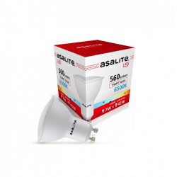 ASALITE GU10 7W Bec LED 6500K 560 Lumen Becuri LED 390354 Asalite