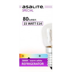 Asalite Becuri ambient pentru frigider E14 15W 80 Lumen