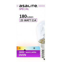 Asalite Bec pentru Cuptor  E14 25W 180 Lumen
