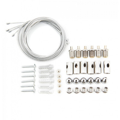 Asalite Set susprindere Rama Panel LED (60x60)