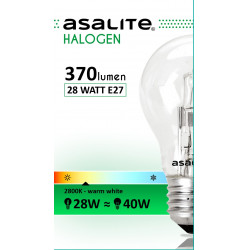 Asalite Bec Halogen 28W E27 A55 390354 Asalite