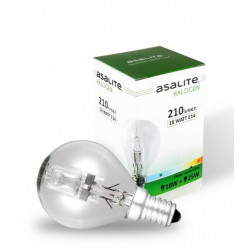 Asalite Bec Halogen tip Glob mic 18W E14 G45