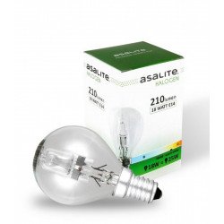 Asalite Bec Halogen tip Glob mic 18W E14 G45