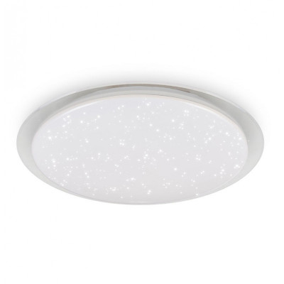 Asalite LED 48W 3-4-6.5K Plafoniera Tip Rotund cu Stele+Telecomanda Liza