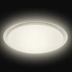 Asalite LED 48W 3-4-6.5K Plafoniera Tip Rotund cu Stele+Telecomanda Liza