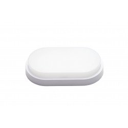 Asalite LED 15W 4000K Dampproof Oval IP54 1100 Lumen Plafoniere LED 394200 Asalite