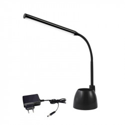Lampa de masa LED Asalite 6W Dimmable Black 480 Lumen