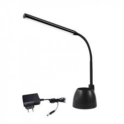 Lampa de masa LED Asalite 6W Dimmable Black 480 Lumen