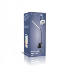 Lampa de masa LED Asalite 6W Dimmable Black 480 Lumen