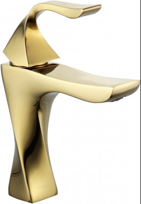 MEXEN  Estrella  Baterie lavoar pe sanitare  gold - 72300-50
