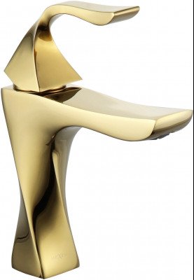 MEXEN  Estrella  Baterie lavoar pe sanitare  gold - 72300-50