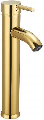 MEXEN  Lua  Baterie lavoar pe blat gold - 72810-50