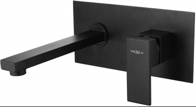 MEXEN  Cube  Baterie lavoar lavoar  incastrat  Negru  - 73115-70