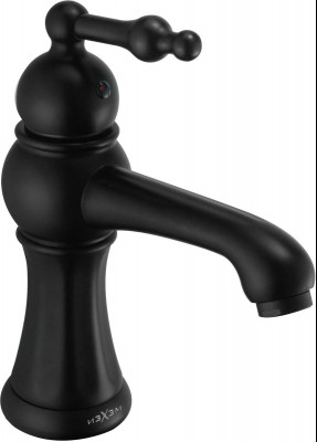MEXEN  Retro  Baterie lavoar pe sanitare  Negru  - 73200-70