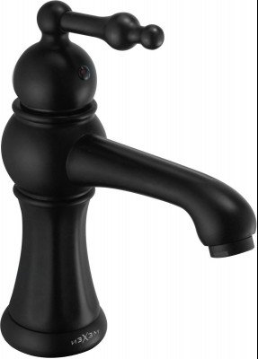 MEXEN  Retro  Baterie lavoar pe sanitare  Negru  - 73200-70