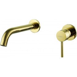 MEXEN  Alma  Baterie lavoar lavoar  incastrat  gold - 75015-50 Baterie lavoar 417115 Mexen