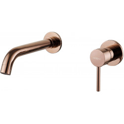 MEXEN  Alma  Baterie lavoar lavoar  incastrat   Rose gold - 75015-60 Baterie lavoar 417115 Mexen