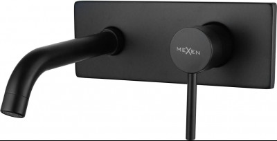MEXEN  Alma  Baterie lavoar lavoar  incastrat  Negru  - 75115-70