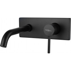 MEXEN  Alma  Baterie lavoar lavoar  incastrat  Negru  - 75115-70 Baterie lavoar 417115 Mexen